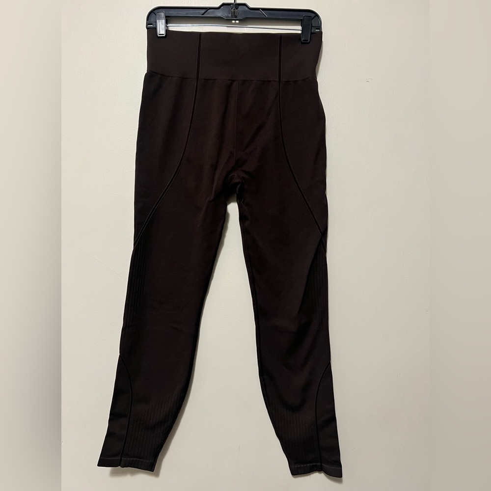 H&M MOVE leggings Women’s Large Chocolate Brown Stretch Exercise Yoga Gym Pants